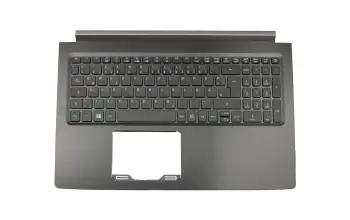 Tastatur inkl. Topcase DE (deutsch) schwarz/schwarz original f&uuml;r Acer Aspire 7 (A715-71G)