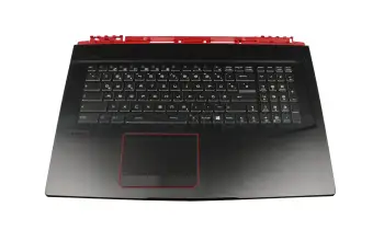 957-17C11E-C06 Original MSI Tastatur inkl. Topcase DE (deutsch) schwarz/schwarz mit Backlight