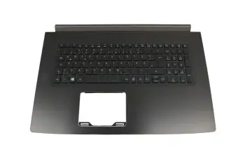 Tastatur inkl. Topcase DE (deutsch) schwarz/schwarz mit Backlight (GTX 1050) original f&uuml;r Acer Aspire 7 (A717-71G)