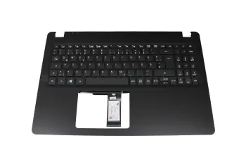 Tastatur inkl. Topcase DE (deutsch) schwarz/schwarz original f&uuml;r Acer Extensa 15 (EX215-51)