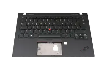 Tastatur inkl. Topcase DE (deutsch) schwarz/schwarz mit Backlight und Mouse-Stick WLAN original f&uuml;r Lenovo ThinkPad X1 Carbon 8th Gen (20UA/20U9)