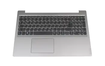 Tastatur inkl. Topcase DE (deutsch) grau/silber original f&uuml;r Lenovo IdeaPad S145-15IWL (81MV/81S9)