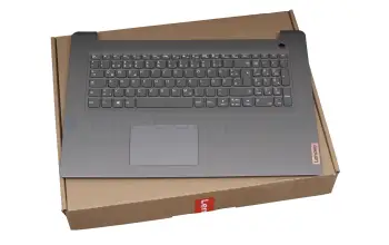 Tastatur inkl. Topcase DE (deutsch) grau/grau original f&uuml;r Lenovo IdeaPad 3-17ITL6 (82H9)