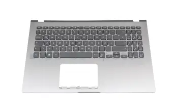 Tastatur inkl. Topcase DE (deutsch) wei&szlig;/silber original f&uuml;r Asus ExpertBook P1 P1501DA
