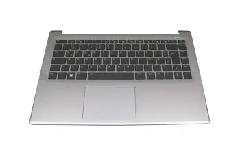 HK318-1 Original Medion Tastatur inkl. Topcase DE (deutsch) schwarz/grau mit Backlight
