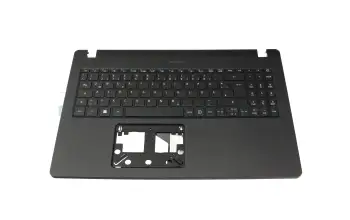 Tastatur inkl. Topcase DE (deutsch) schwarz/schwarz mit Backlight original f&uuml;r Acer TravelMate P2 (P215-52)