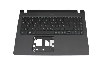 Tastatur inkl. Topcase DE (deutsch) schwarz/schwarz mit Backlight original f&uuml;r Acer TravelMate P2 (TMP215-53)