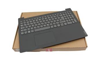 Tastatur inkl. Topcase DE (deutsch) grau/schwarz (rau) original für Lenovo IdeaPad S145-15IWL (81MV/81S9)
