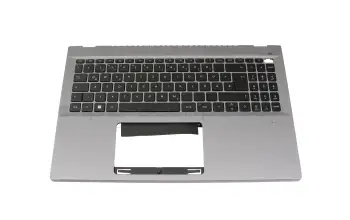 Tastatur inkl. Topcase DE (deutsch) schwarz/silber mit Backlight original f&uuml;r Acer Swift Go 16 (SFG16-71)