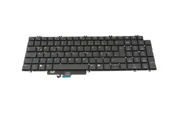 7FGP5 Dell Tastatur DE (deutsch) grau mit Backlight