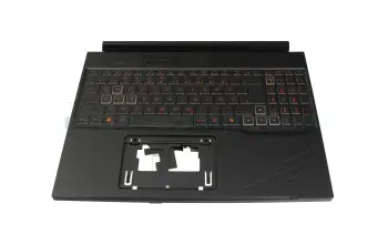 Tastatur inkl. Topcase DE (deutsch) schwarz/schwarz mit Backlight original f&uuml;r Acer Nitro V 16 (ANV16-41)