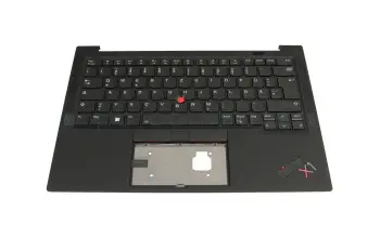 5M11H62782 Original Lenovo Tastatur inkl. Topcase DE (deutsch) schwarz/schwarz mit Backlight und Mouse-Stick