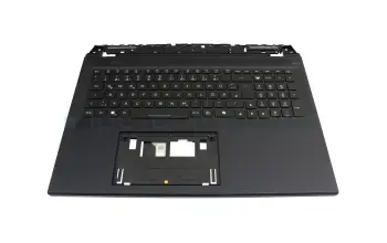Tastatur inkl. Topcase DE (deutsch) schwarz/schwarz mit Backlight original f&uuml;r Acer Predator Helios Neo 18 (PHN18-71)