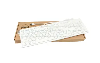 Tastatur DE (deutsch) wei&szlig; original f&uuml;r Dell Inspiron 14 (3458)