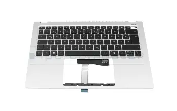 Tastatur inkl. Topcase DE (deutsch) schwarz/silber original f&uuml;r Acer Swift Go 14 (SFG14-73)