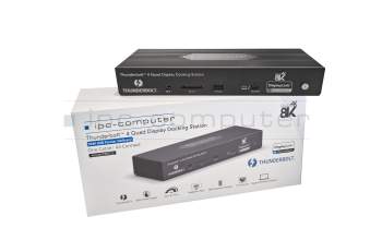 IPC-Computer TB 4 Docking Station inkl. 160W Netzteil mit 17 Anschlüssen für Fujitsu LifeBook E5413