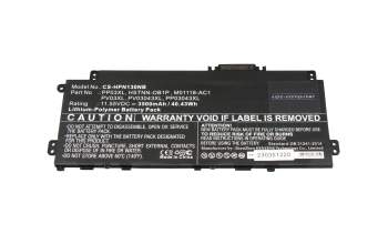 IPC-Computer Akku kompatibel zu HP PP03XL mit 40,43Wh