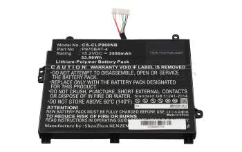 IPC-Computer Akku 53,9Wh kompatibel für One K61-8NB (P960ED)