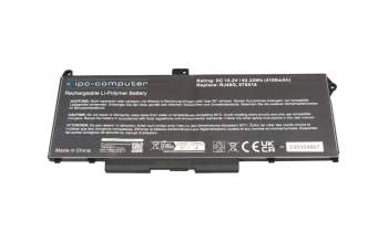 IPC-Computer Akku (15,2V 4-Zellen) kompatibel zu Dell M033W mit 62,32Wh