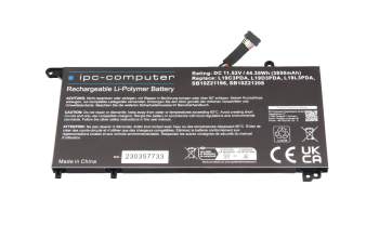 IPC-Computer Akku 3 Zellen kompatibel zu Lenovo 5B10Z21202 mit 44,35Wh