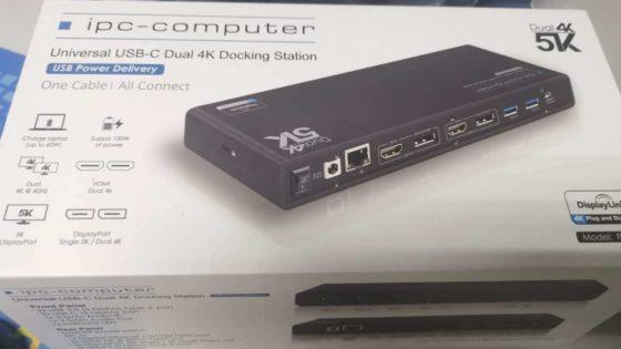IPC Docking Station &ndash; USB-C Dual 4K