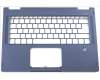 Acer Gehäuseoberseite, Blau, mit Tastatur US-International, Hintergrundbeleuchtet für Acer Spin 7 (SP714-61NA)