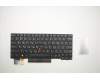 Lenovo Notebook-Tastatur COMO SK LTN, mit Hintergrundbeleuchtung, Schwarz, Griechisches Layout für Lenovo ThinkPad X390 (20SD/20SC)