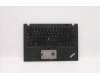 Lenovo Mechanische Baugruppe Gehäuseoberseite Spanisch Tastatur Schwarz LTN für Lenovo ThinkPad T490 (20N2/20N3)