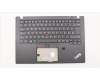 Lenovo Mechanische Baugruppe Gehäuseoberseite Italienisch Tastatur Schwarz mit Fingerabdruckleser LTN für Lenovo ThinkPad T490 (20N2/20N3)