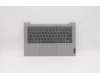 Lenovo Gehäuseoberseite C81YM, Kunststoff, Silber, ohne Fingerabdrucksensor, mit Tastaturbeleuchtung (Tschechisch/Slowakisch) für Lenovo IdeaPad 5-14ARE05 (81YM)