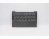 Lenovo Gehäuseoberseite C81YM, Aluminium, Schwarz, mit Fingerabdruckleser, Tastatur beleuchtet (US-Layout) für Lenovo IdeaPad 5-14ARE05 (81YM)
