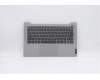 Lenovo Gehäuseoberseite C81YM, Kunststoff Silber, mit Fingerabdruckleser, Tastatur mit Hintergrundbeleuchtung, US Layout für Lenovo IdeaPad 5-14ARE05 (81YM)