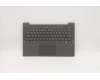Lenovo Gehäuseoberseite C81YM Kunststoff Schwarz mit Fingerabdrucksensor, Hintergrundbeleuchtete Tastatur, USI für Lenovo IdeaPad 5-14ARE05 (81YM)