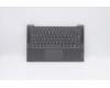 Lenovo Gehäuseoberseite C81YM Aluminium Schwarz mit Fingerabdrucksensor mit Tastaturbeleuchtung Italienisch für Lenovo IdeaPad 5-14ARE05 (81YM)