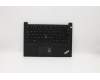 Lenovo Mechanische Baugruppe Beleuchtete Tastatur mit C-Abdeckung Baugruppe UKE Schwarz UK für Lenovo ThinkPad E14 (20RA/20RB)