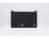 Lenovo Mechanische Baugruppe FRU Baugruppe Nicht hinterleuchtet Fingerabdruckleser Schwarz Vereinigtes Königreich Spanisch für Lenovo ThinkPad E15 Gen 2 (20T8/20T9)