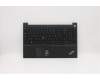 Lenovo Mechanische Baugruppe FRU Baugruppe Hinterleuchtet Fingerabdruckleser Schwarz Vereinigtes Königreich Französisch für Lenovo ThinkPad E15 Gen 2 (20T8/20T9)