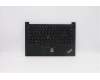 Lenovo Mechanische Baugruppe FRU Hintergrundbeleuchtete Tastatur Gehäuseoberseite mit Pointing Stick ohne Fingerabdruck Schwarz Vereinigtes Königreich Schweizerisch für Lenovo ThinkPad E14 Gen 2 (20T7)