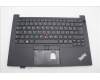 Lenovo MECH_ASM KBD GER(Pri) Pat UK BK für Lenovo ThinkPad E14 Gen 2 (20TB)