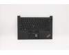 Lenovo MECH_ASM KBD IND ENG(Pri) Tex US BK für Lenovo ThinkPad E14 Gen 2 (20TB)