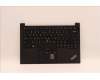 Lenovo MECH_ASM KBD EURO ENG(Pri) Tex US BK für Lenovo ThinkPad E14 Gen 2 (20TB)