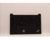 Lenovo MECH_ASM KB EURO ENG BKLT(T)US EBS BK für Lenovo ThinkPad E15 Gen 2 (20TD/20TE)