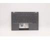 Lenovo MECH_ASM KBDW/C GER BKLT(TRA) UK GY für Lenovo ThinkPad T14s Gen 2 (20WM/20WN)