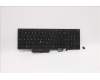 Lenovo MECH_ASM KBD ENG BKLT (TRA) BLK für Lenovo ThinkPad P17 Gen 2 (20YU/20YV)