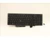 Lenovo MECH_ASM KBD FRA BKLT (CHI) BLK für Lenovo ThinkPad P17 Gen 2 (20YU/20YV)