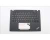 Lenovo MECH_ASM KBD C-Cov ITA Sunrex BK für Lenovo ThinkPad T14s G3 (21BR/21BS)