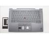 Lenovo MECH_ASM BL KB GY FPR NORDIC SRX für Lenovo ThinkPad X1 Yoga 8th Gen (21HQ/21HR)