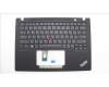 Lenovo MECH_ASM BL KB BK EURO ENG SRX für Lenovo ThinkPad T14s G4 (21F6/21F7)