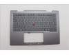 Lenovo MECH_ASM GRP_KBD_BZL_GER_WW_LG_LTN für Lenovo ThinkPad X1 2-in-1 Gen 9 (21KE/21KF)