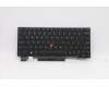 Lenovo Notebook Tastatur CMSK-CS20 Schwarz ohne Hintergrundbeleuchtung CHY Englisch für Lenovo ThinkPad X13 (20UF/20UG)